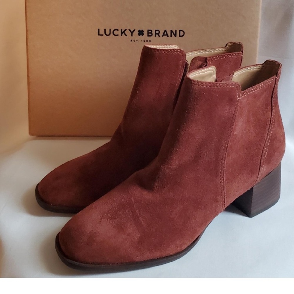 NWT Women’s Size 8M Lucky Brand Ankle Boots
